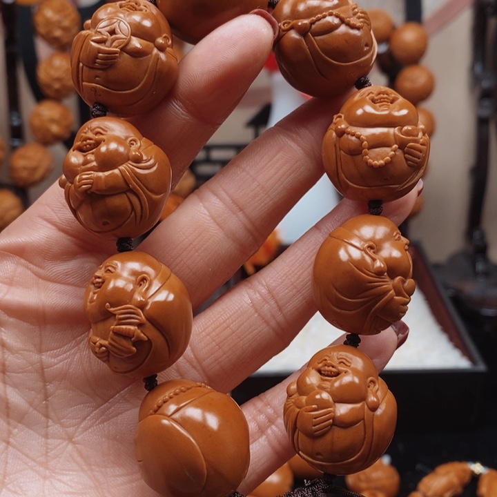 橄榄核手串/手链手工弥勒2.2