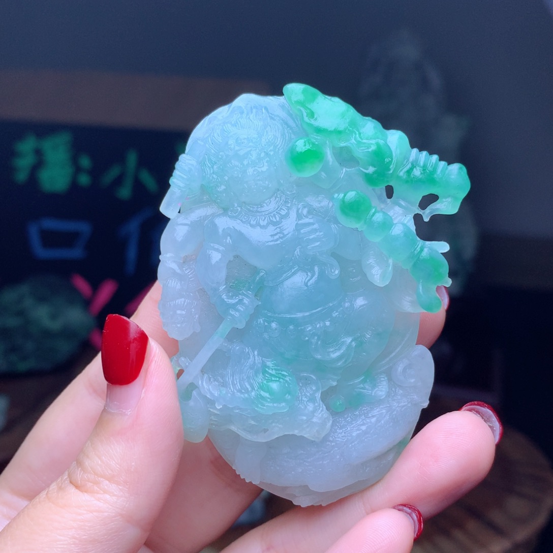 定制翡翠未镶嵌强***调翡翠