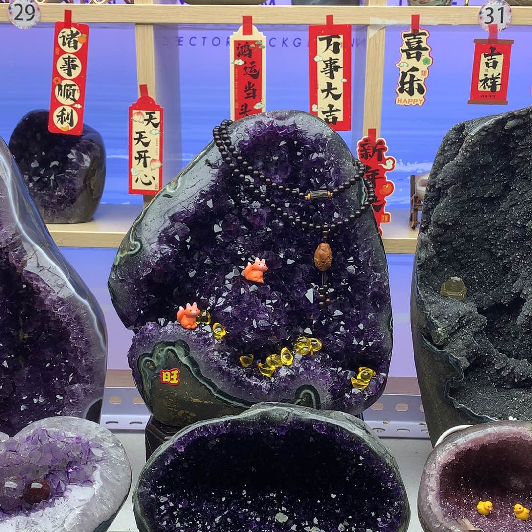 水晶大型摆件（非配饰）未镶嵌