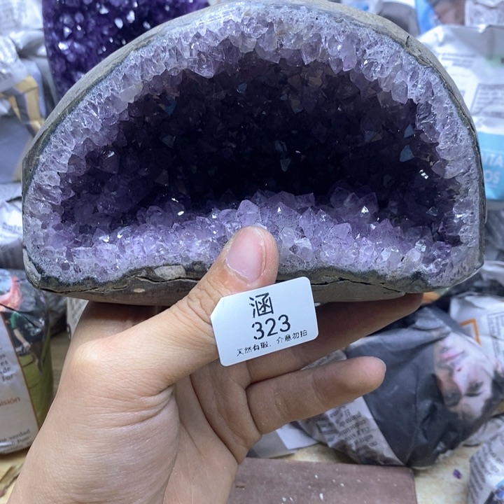 未镶嵌紫晶大型摆件（非配饰）