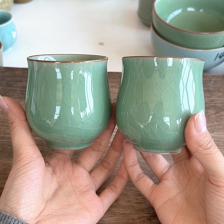 小米茶器龙泉青瓷