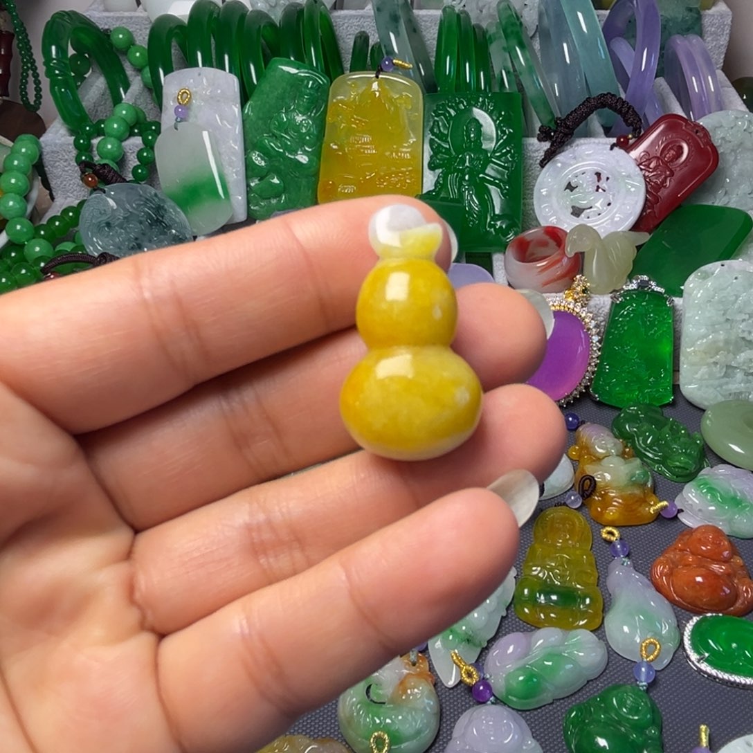翡翠未镶嵌手链翡翠未镶嵌颈饰手饰挂件