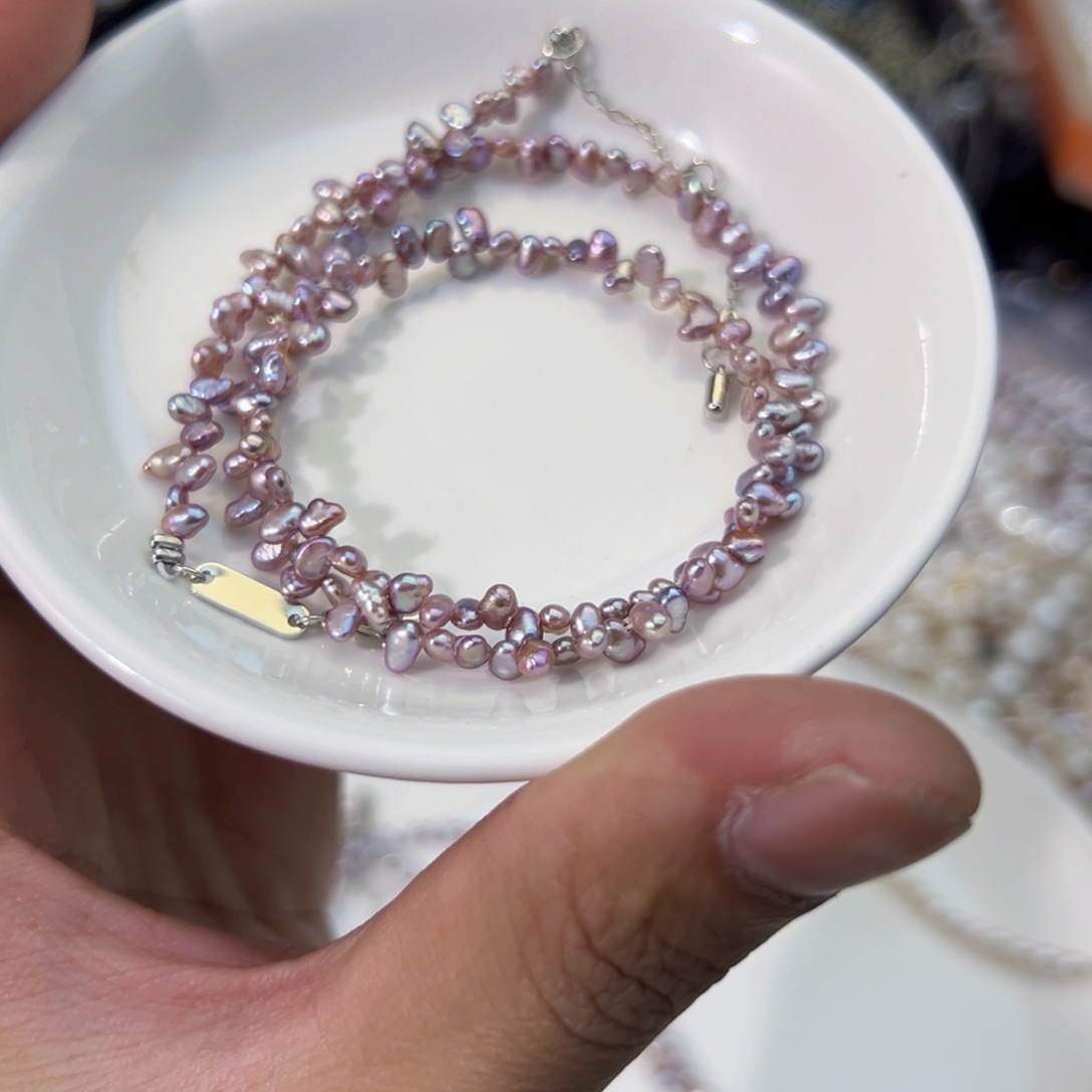 淡水珍珠项链12未镶嵌