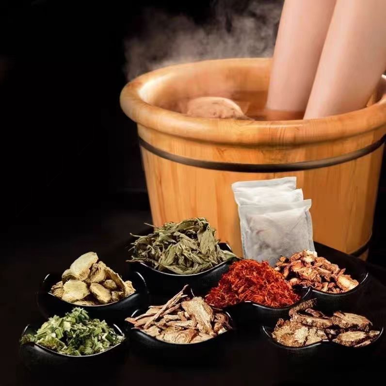 金泰康道地二十四味中药泡脚包（30小包）-棕包装