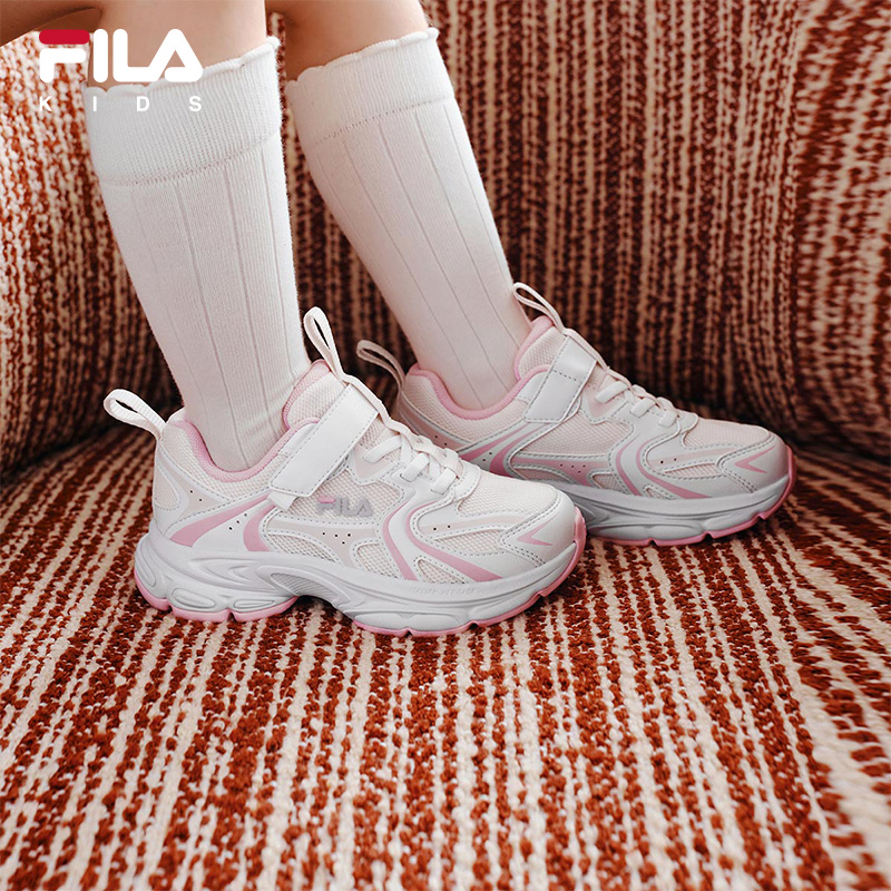 【斐乐儿童天马3】26年新款时尚百搭小童复古运动跑鞋K54B611102