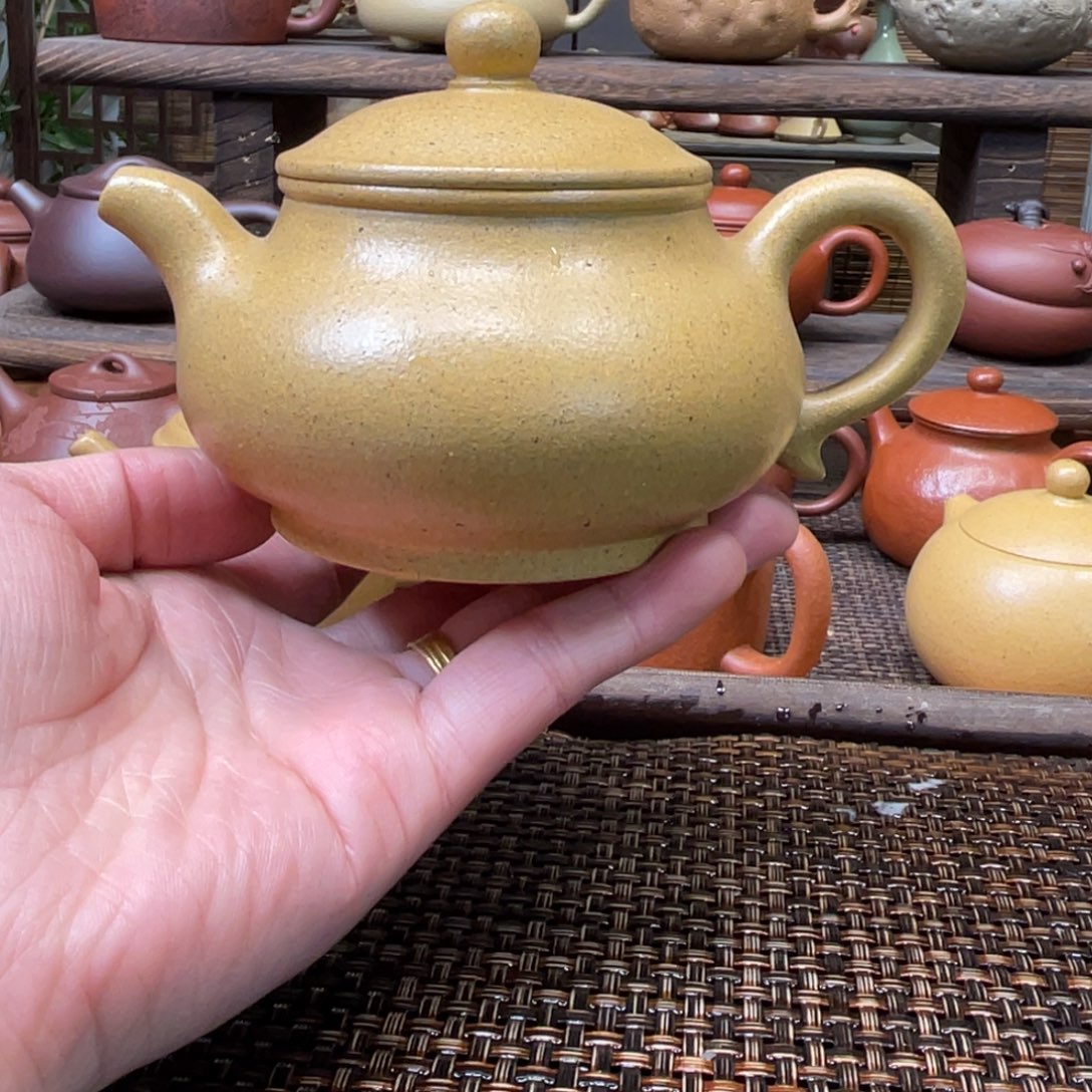 紫砂茶壶宜兴原矿紫砂手工制全220