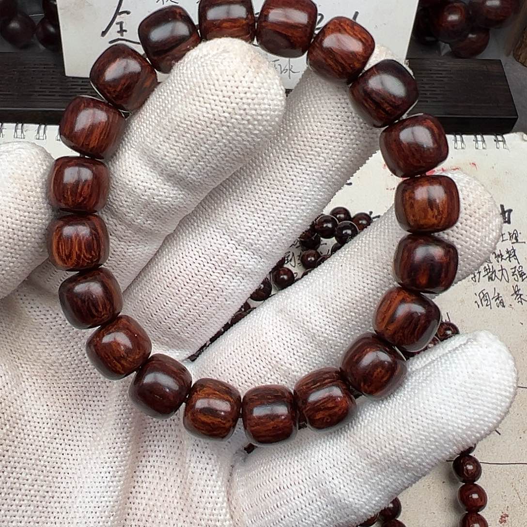 ****龙降真香手串/手链海南红降花梨公1011老邢黑金