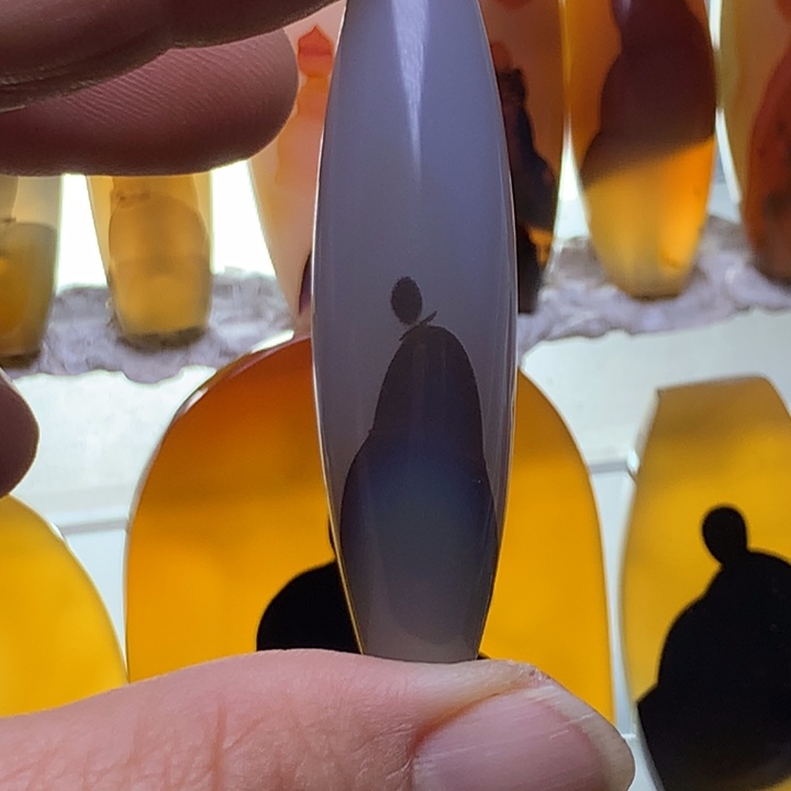 玛瑙/玉髓颈饰未镶嵌191