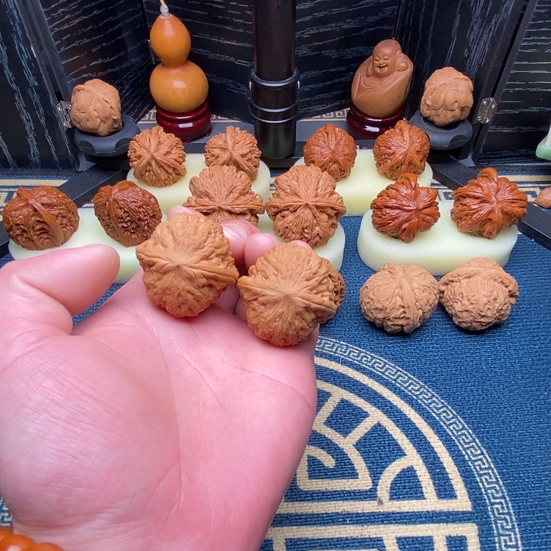 吊坠文玩核桃铁锤37尺