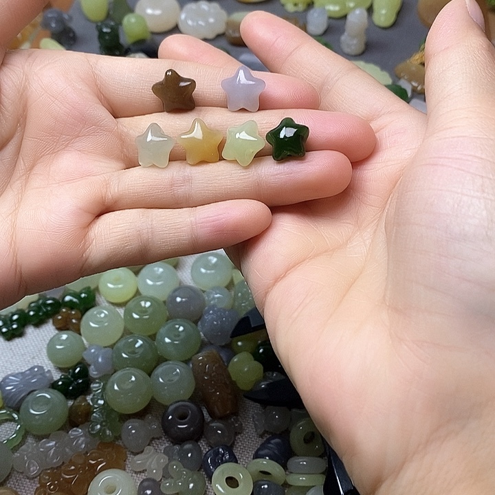 未镶嵌和田玉挂件星星98一个多样性发其一