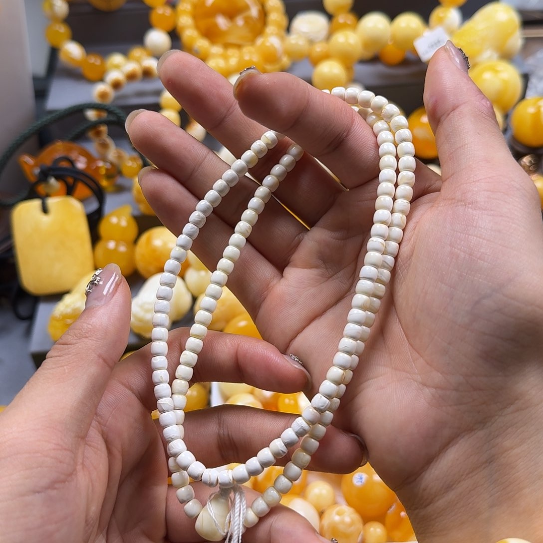 琥珀珠宝奇石未镶嵌108 5mm