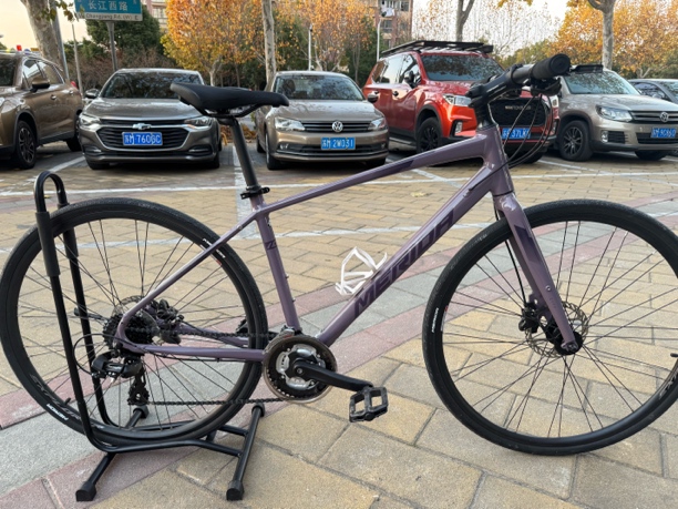 美利达 探索者100平把公路车 54码偏大 原厂配置