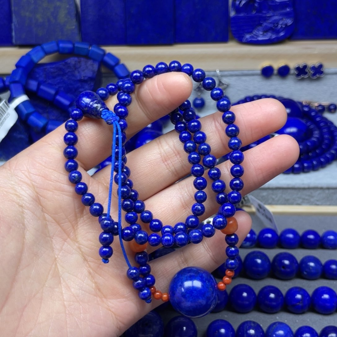 青金石毛衣链未镶嵌