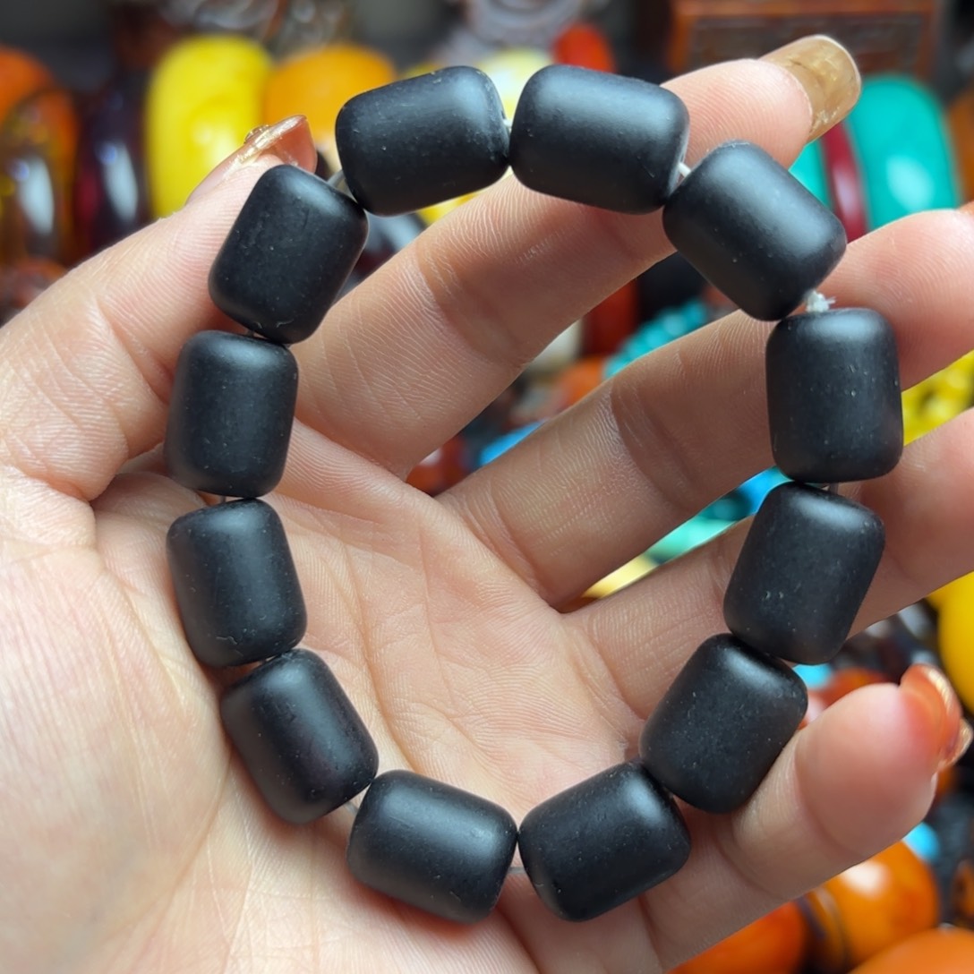 琥珀手链未镶嵌蜜蜡