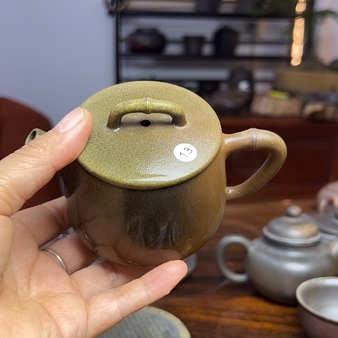 ᝰ***ꪝ戬谷龙窑柴烧茶壶13