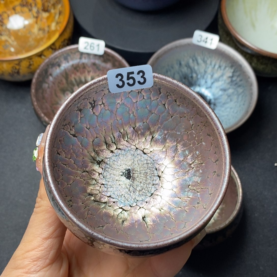 茶盏建窑建盏主人杯353