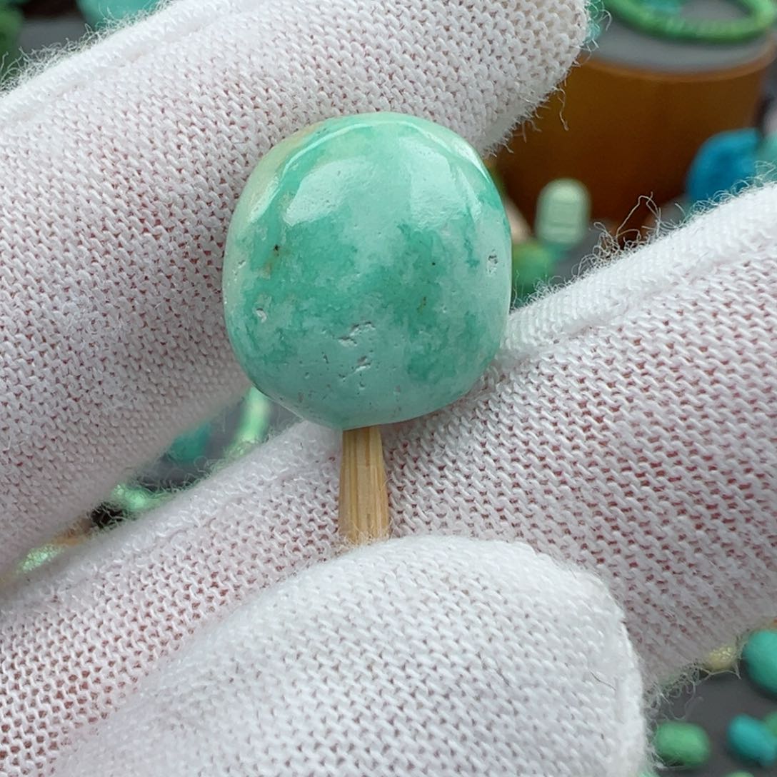 绿松石菜籽好绿松石Z未镶嵌