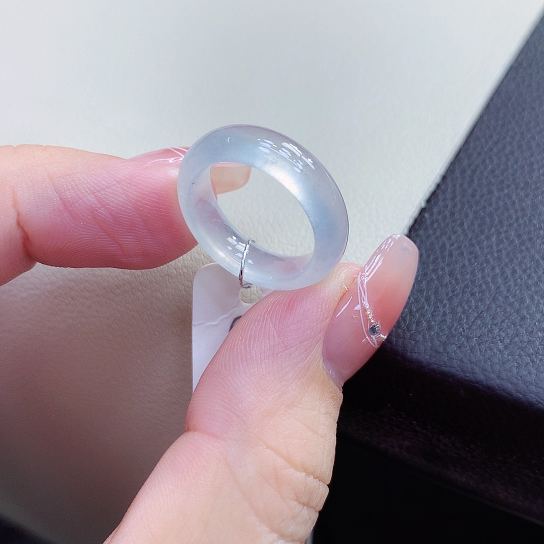 未镶嵌戒指翡翠9号