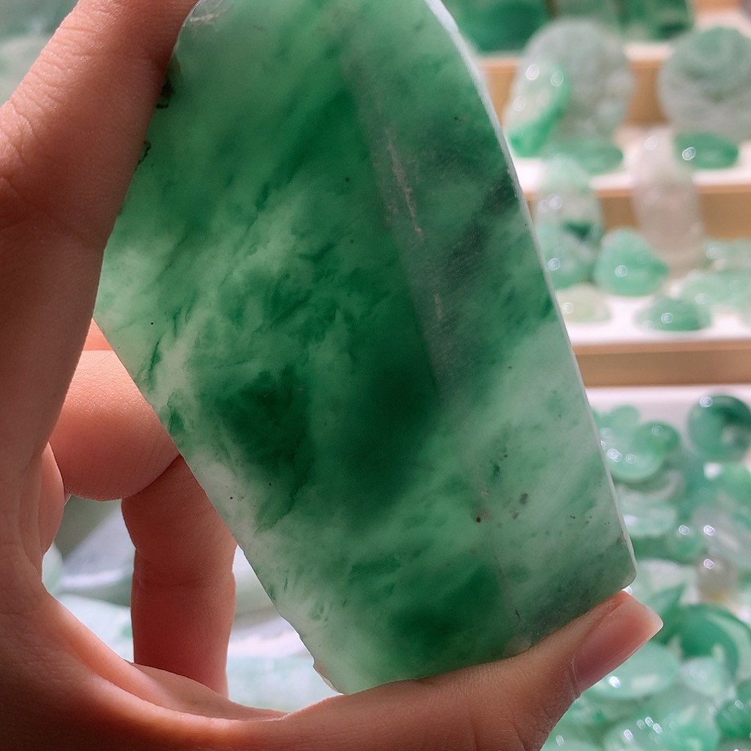 石英质玉未镶嵌珠宝半成品