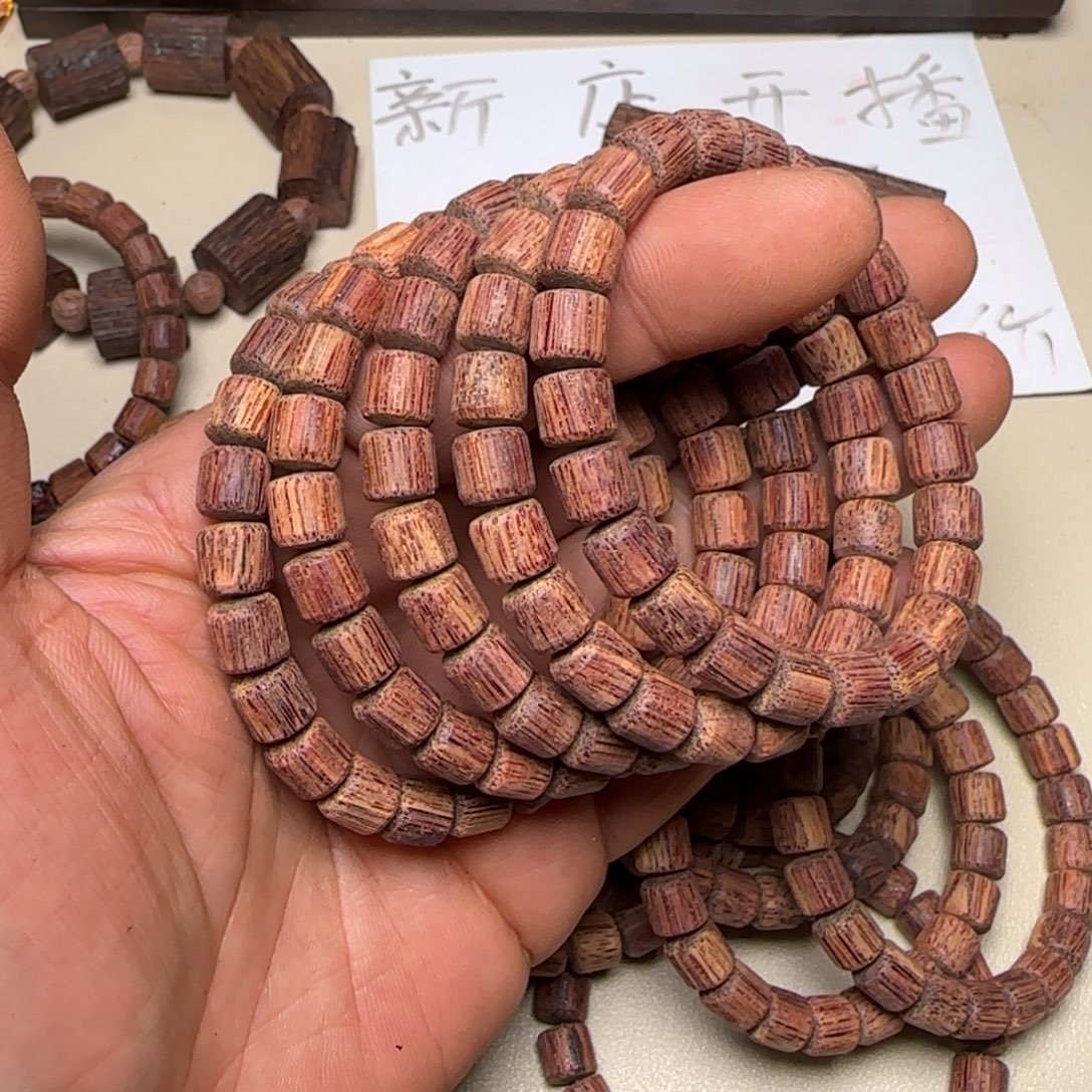 降真香其他降真香白油0.8*108桶珠手串