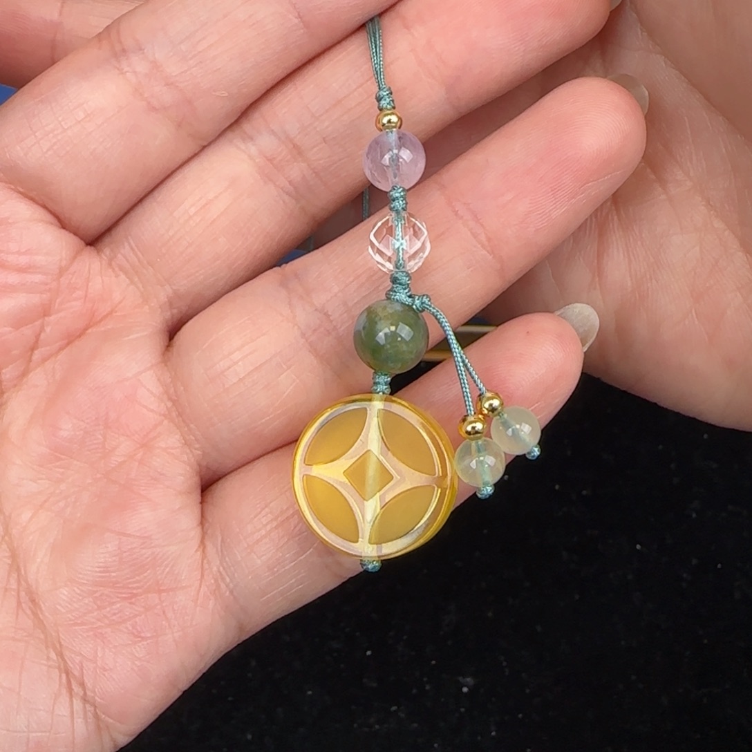 蜜蜡吊坠(赠链)未镶嵌