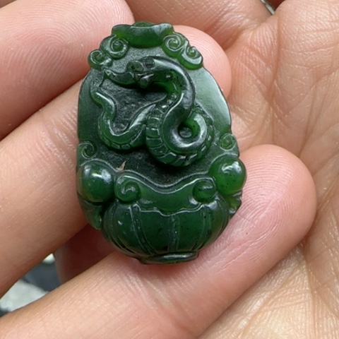 和田玉（碧玉）颈饰未镶嵌福利