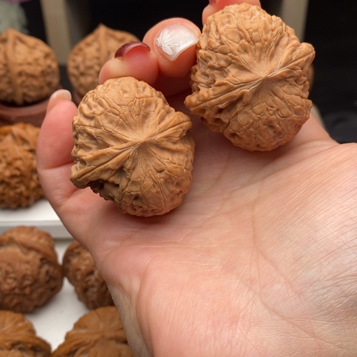 豪***客把件文玩核桃团圆