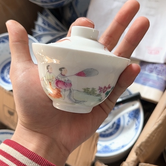 碗景德镇高温系白瓷
