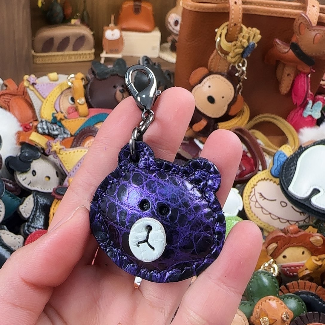 牛皮便携款A066福利龙虾扣