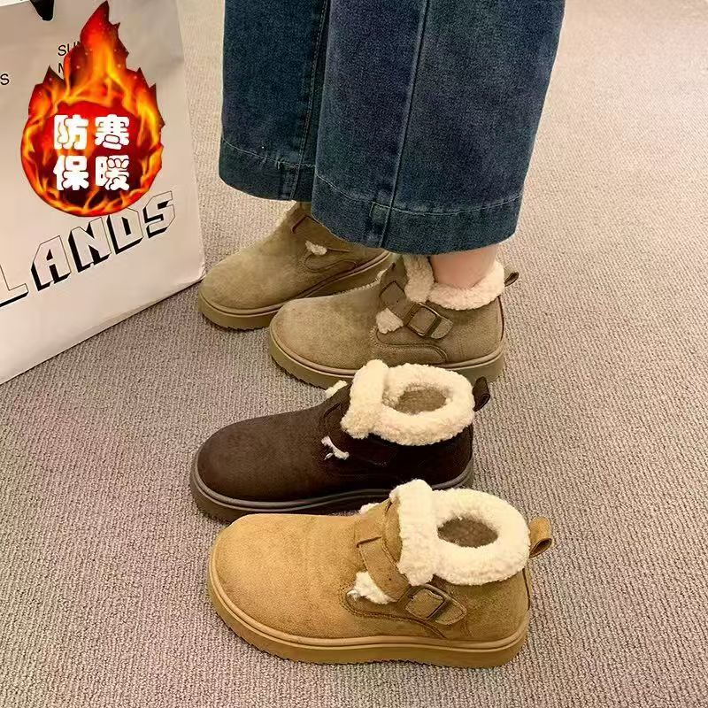 8801时尚百搭休闲加绒增高博肯鞋8801