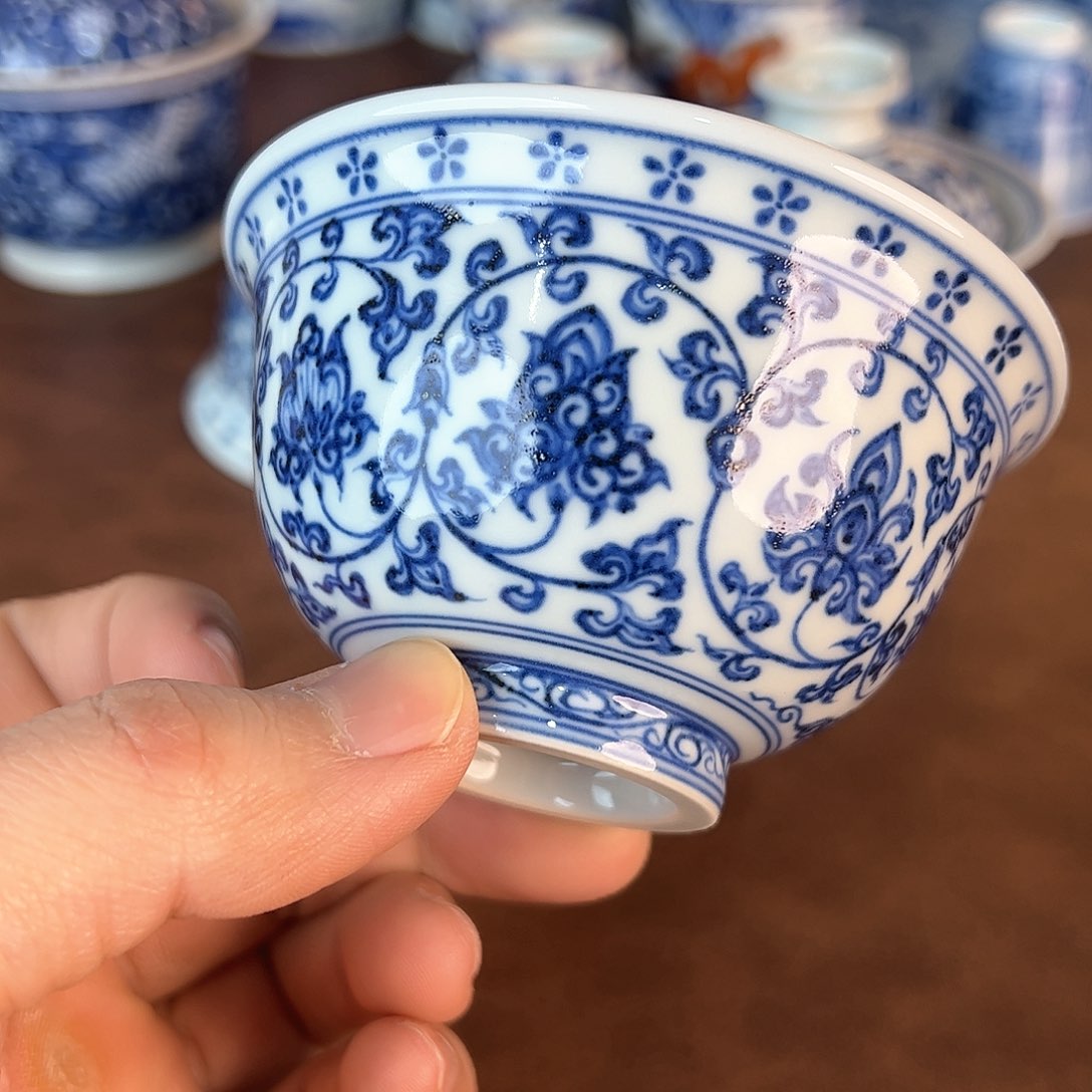 杯玛*朵景德镇全手工手绘陶瓷