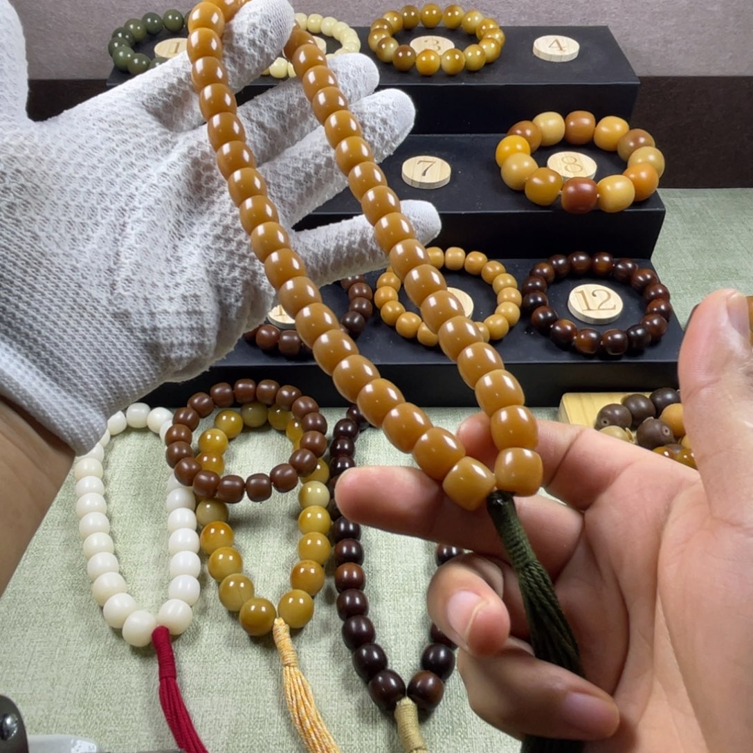回***前菩提根/象牙果手串