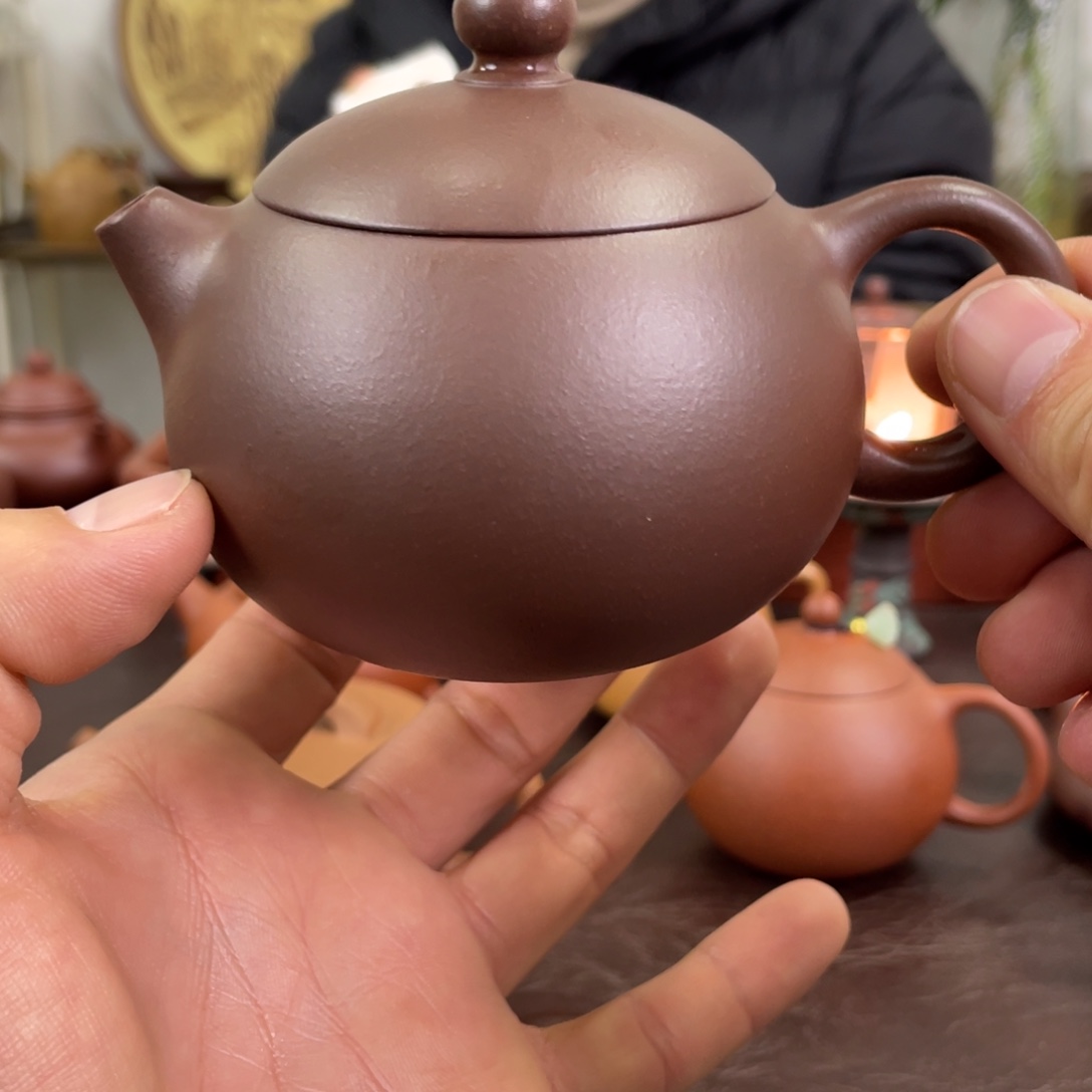 茶壶紫砂西施紫泥