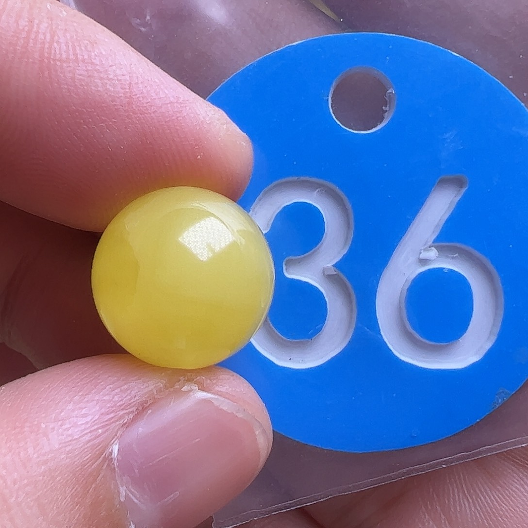 蜜蜡未镶嵌珠宝奇石12.8m m