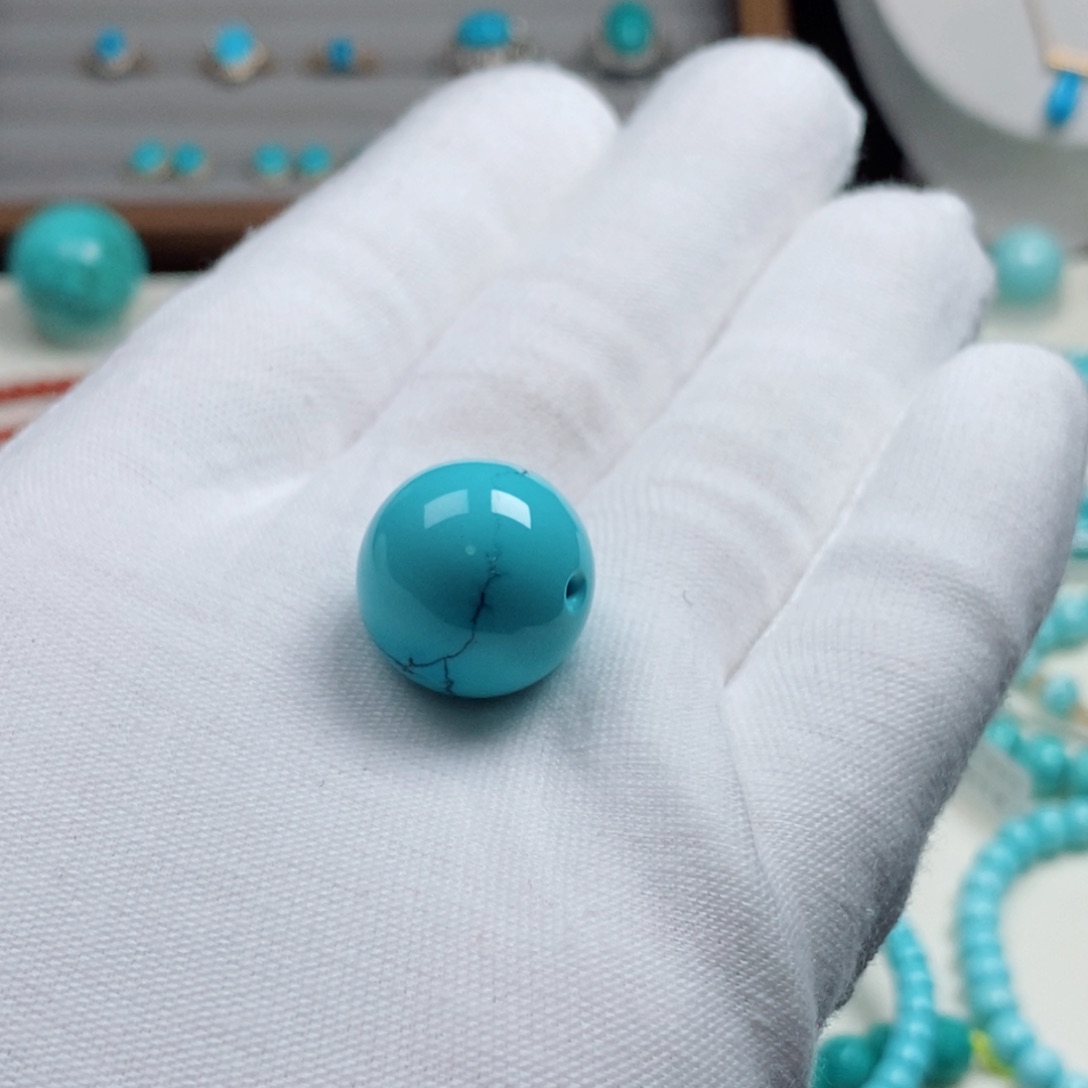 绿松石珠宝奇石未镶嵌