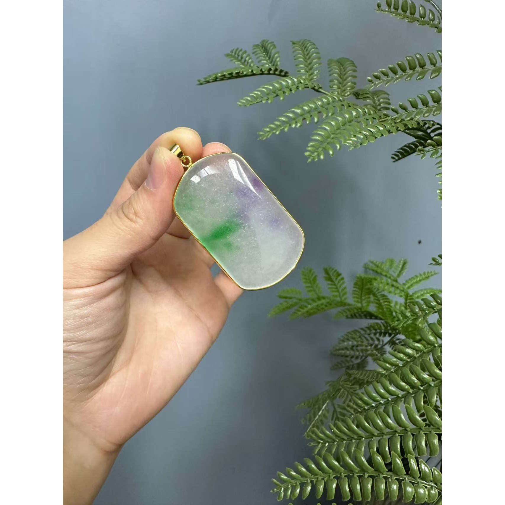 易安diy严选春带彩无事牌吊坠