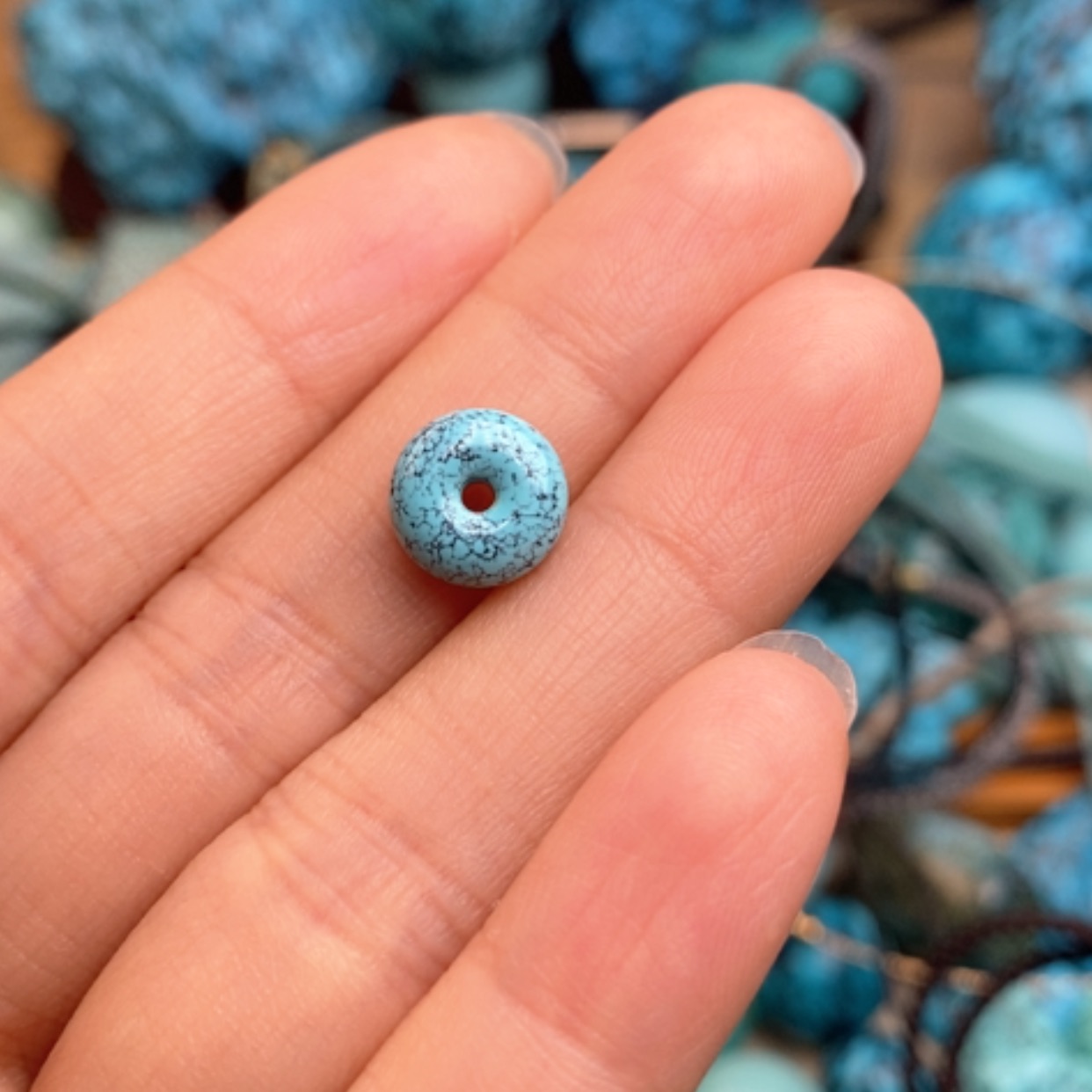 【闪购商品】绿松石珠宝半成品未镶嵌