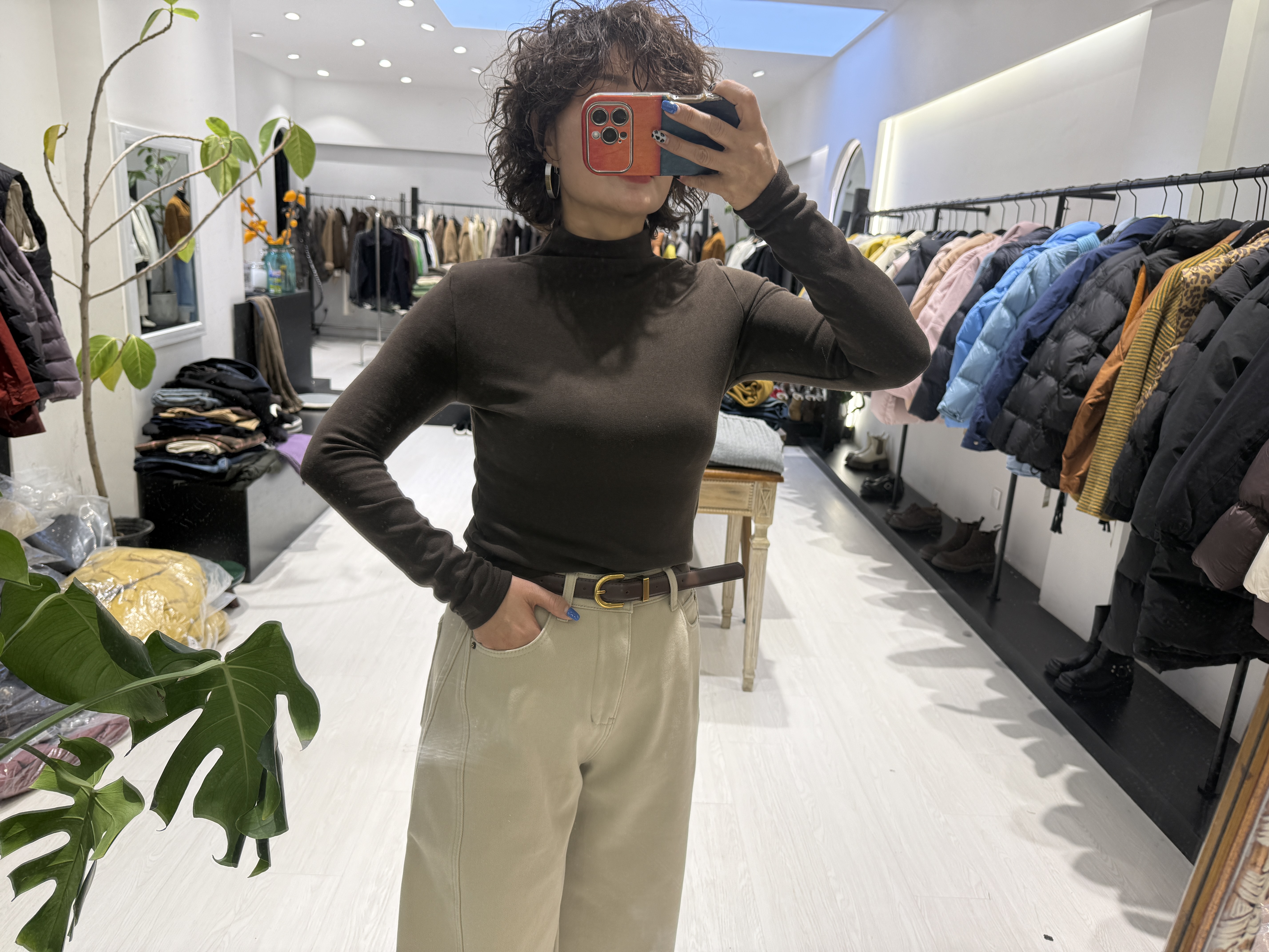 冬季新款孤品上衣时尚休闲百搭