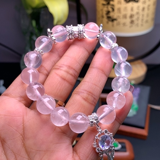 水晶手链未镶嵌吊坠