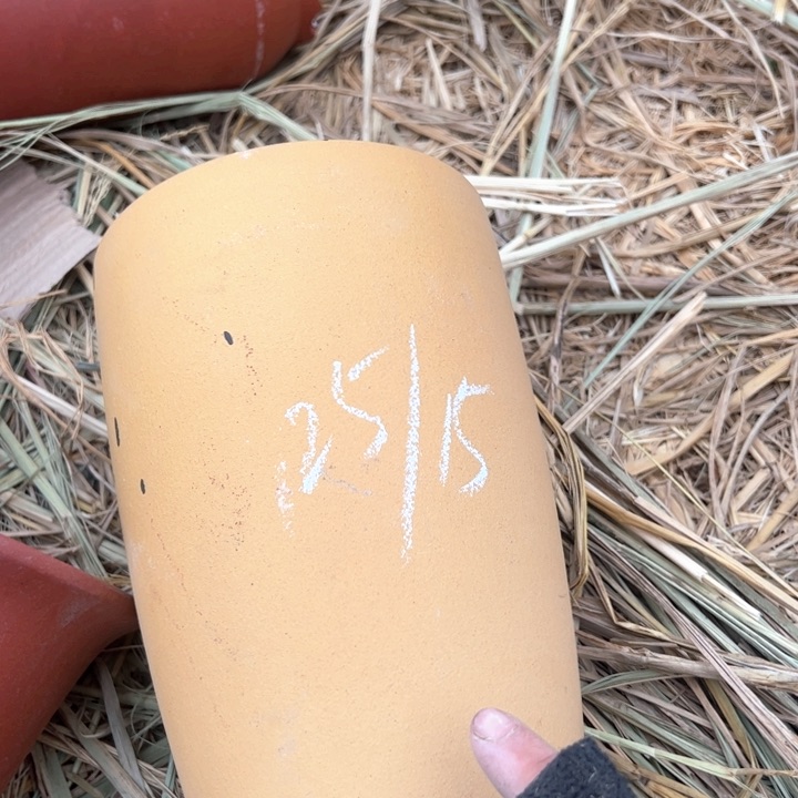 红陶紫砂兰花盆微瑕