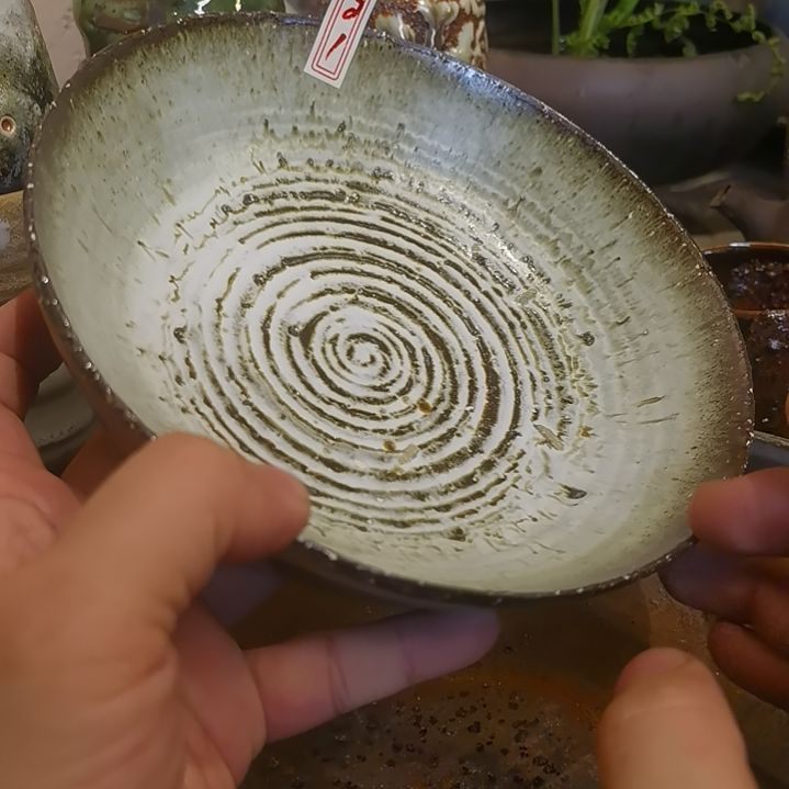 瓷片手工高温原矿窑变