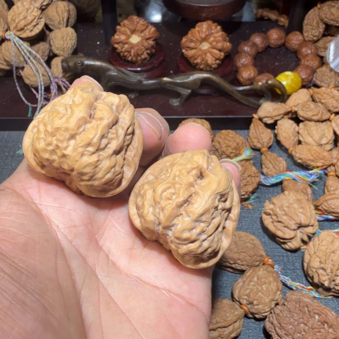 把件文玩核桃蛤嚒头40