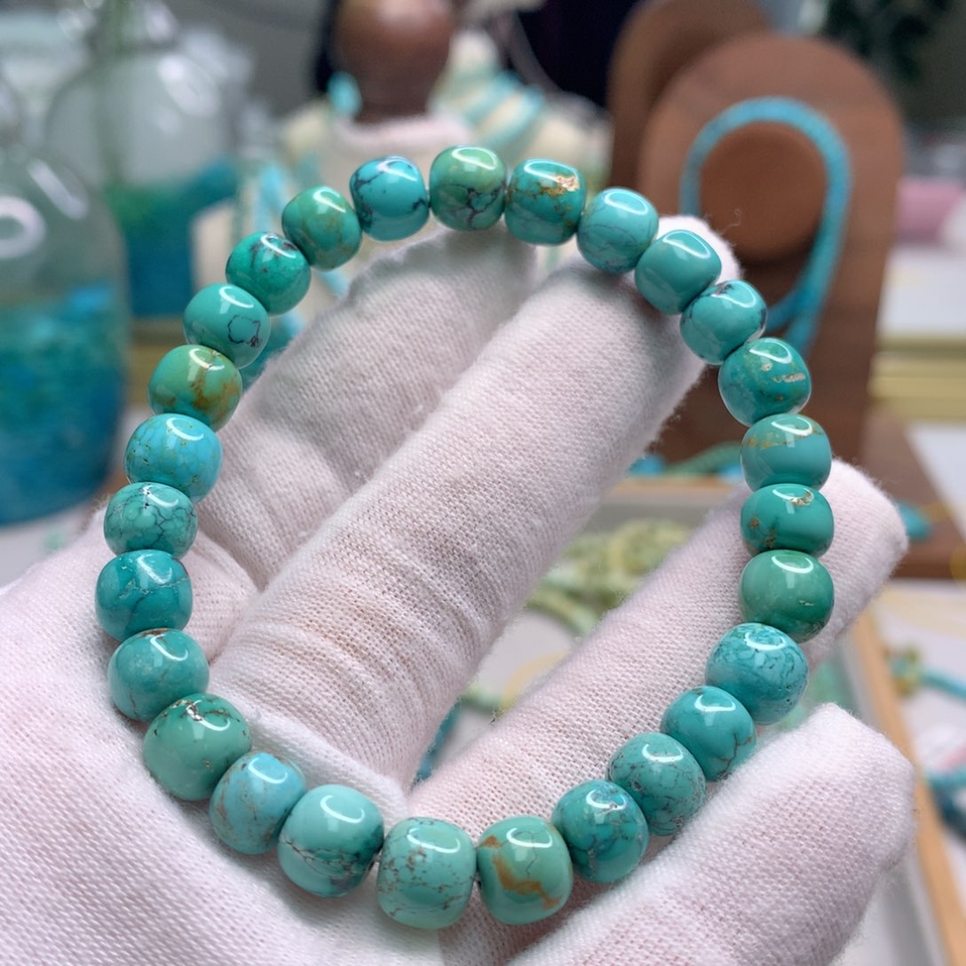 绿松石未镶嵌饰品