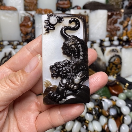 和田玉颈饰未镶嵌用**涯