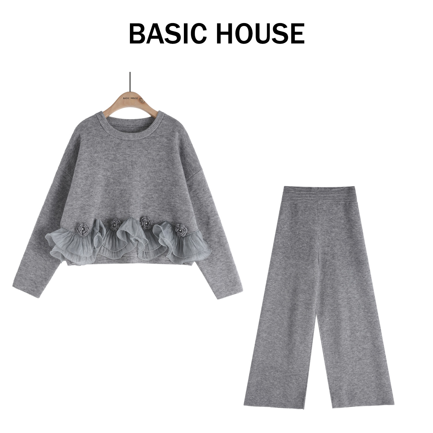Basic House/百家好2025秋冬新款百搭女装穿搭两件套【合集】