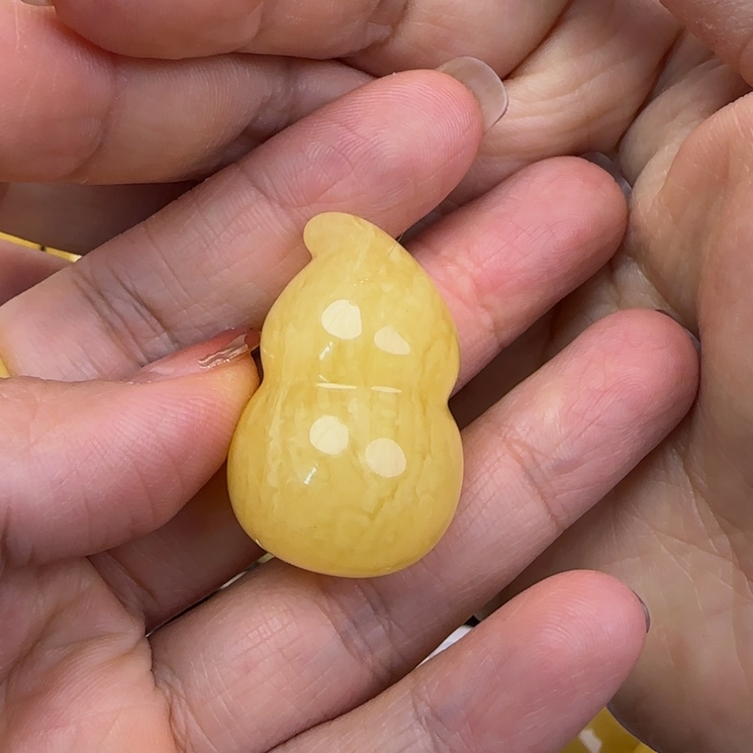 蜜蜡颈饰未镶嵌天然蜜蜡