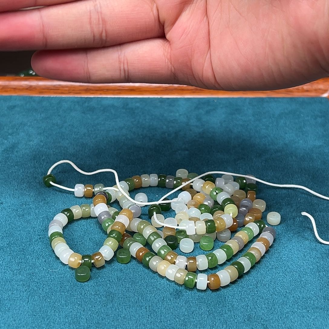 和田玉未镶嵌手链卡6