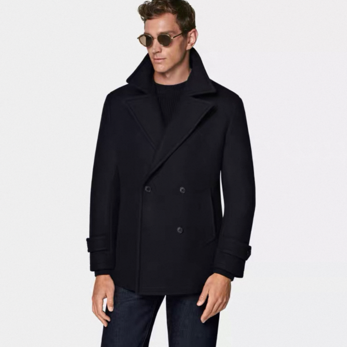 男士高端毛呢大衣 专柜撤柜品质 断码孤品 一码一拍直播间下单