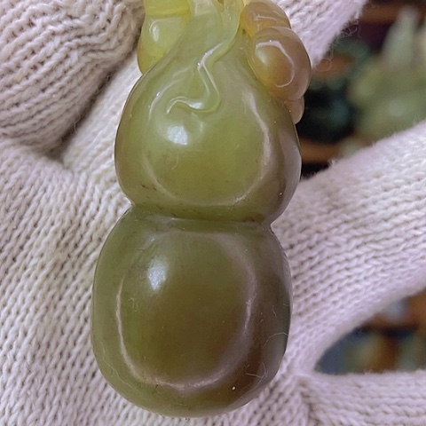 和田玉（糖玉）挂件未镶嵌