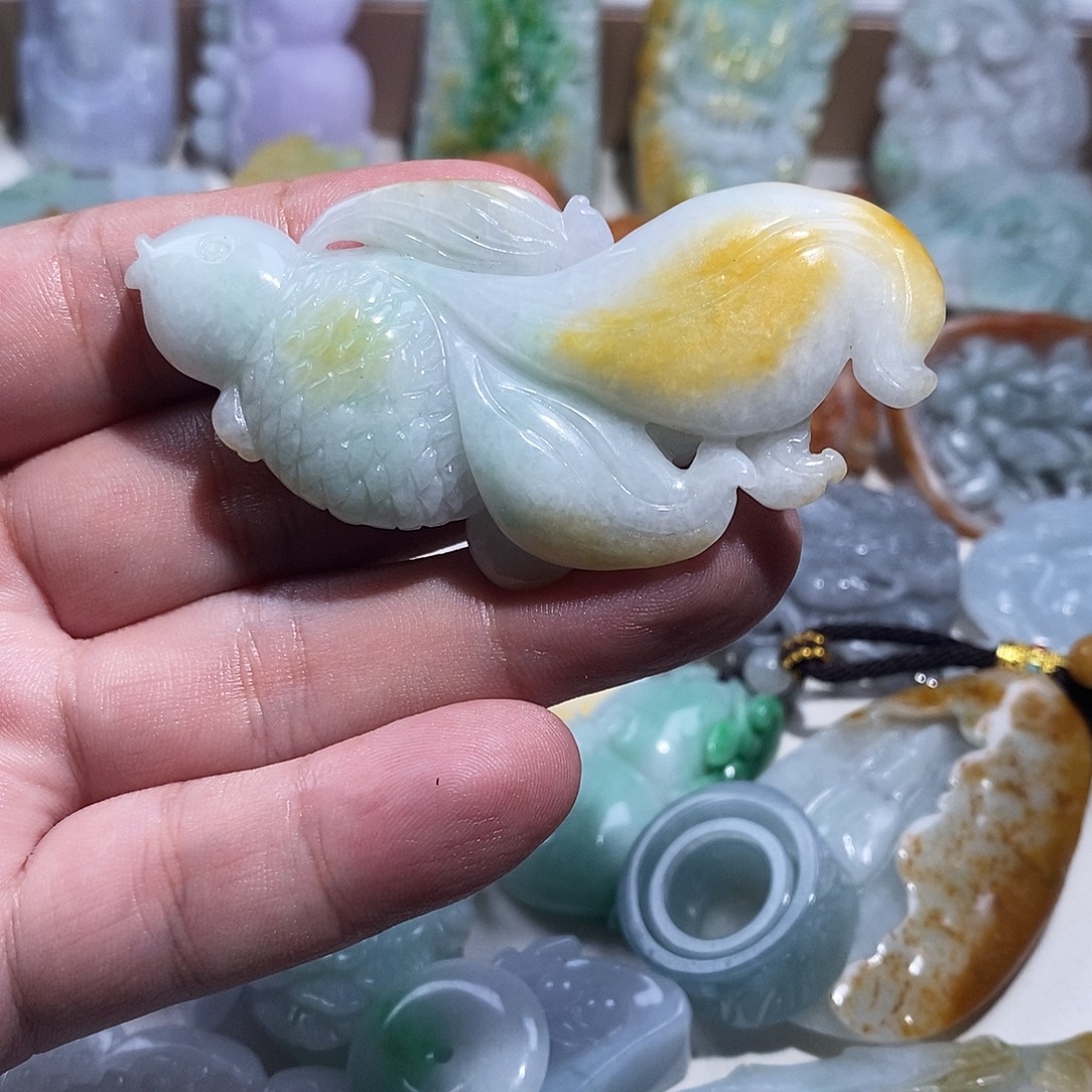 翡翠未镶嵌颈饰翡翠A货